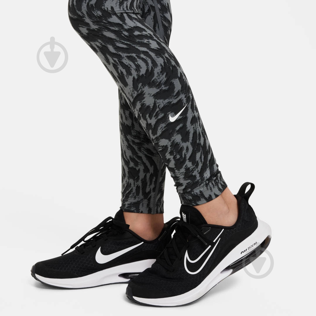 Лосины Nike G NK DF ONE TGHT VNR FN9013-084 р.XL серый - фото 3