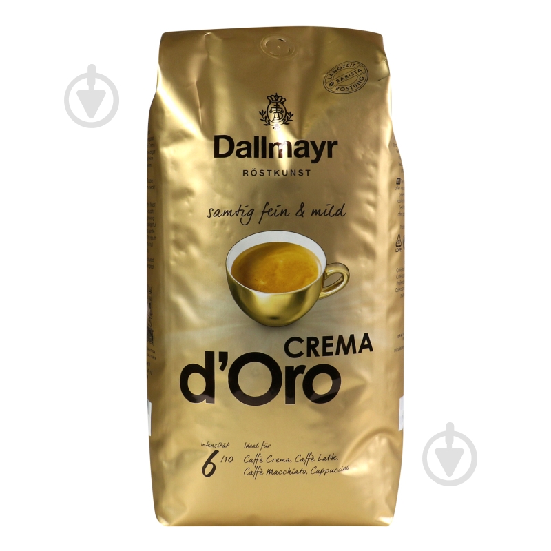 Кофе в зернах Dallmayr Crema d'Oro 1000 г - фото 1