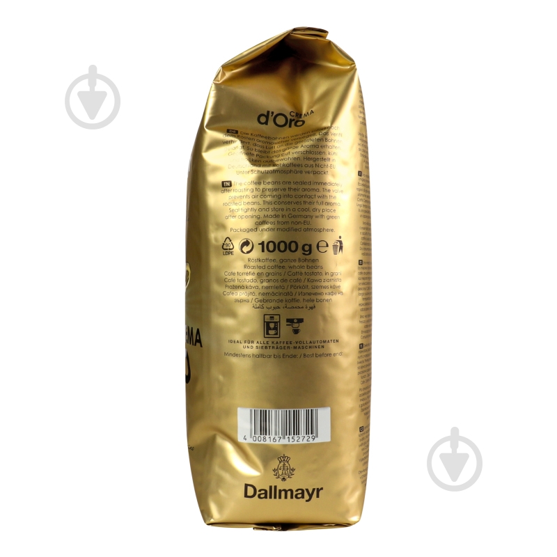 Кофе в зернах Dallmayr Crema d'Oro 1000 г - фото 4