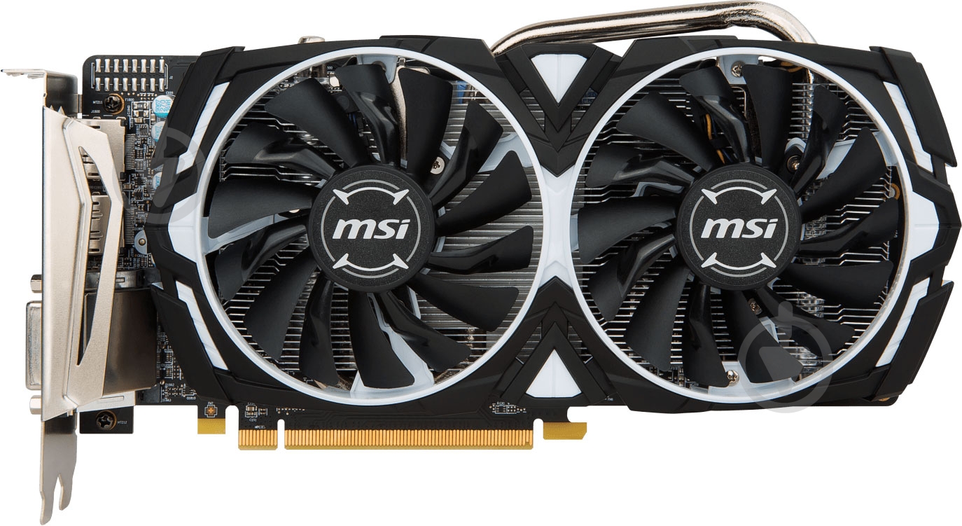 Видеокарта MSI Radeon RX 570 Armor OC 4GB GDDR5 256bit (RX 570 ARMOR 4G OC) - фото 2