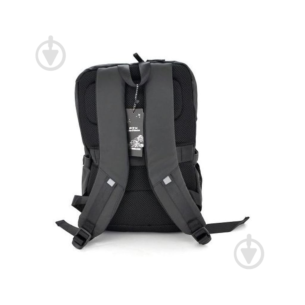 Рюкзак для ноутбука HQ-Tech 15.6" dark grey (BP68) - фото 2