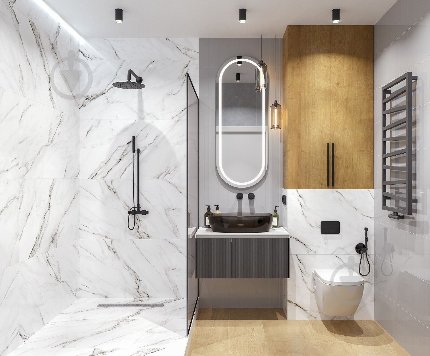 Плитка Golden Tile Marmo Roma white MR0980 120x60 см - фото 2