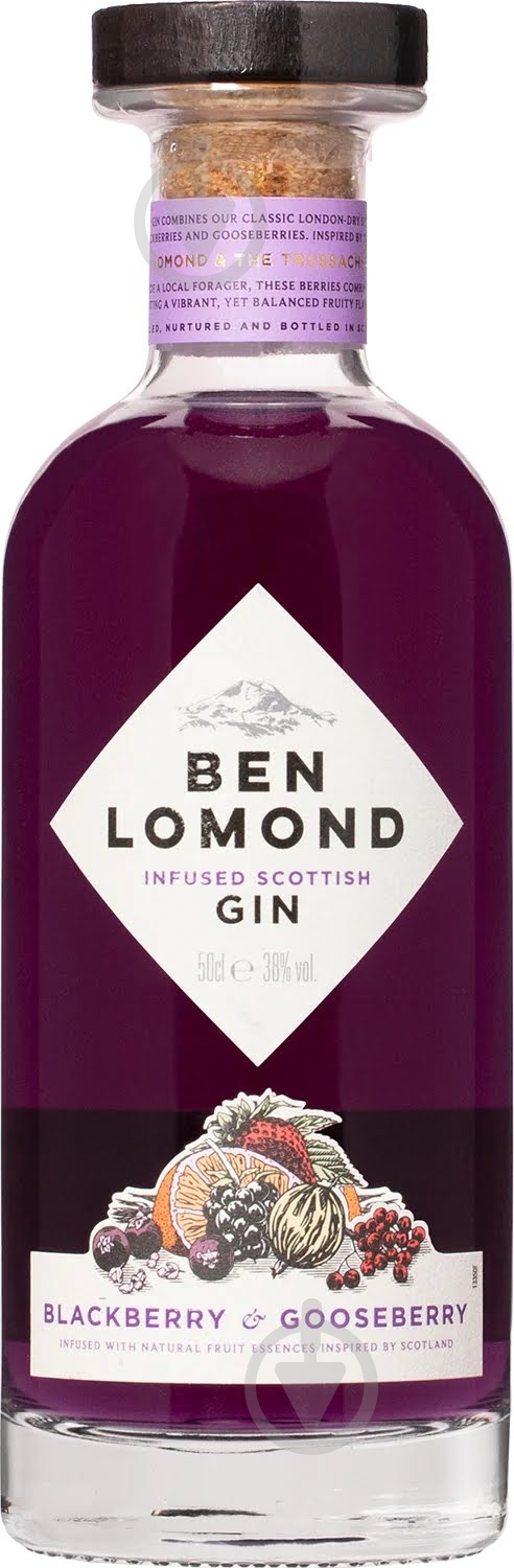 Джин Blackberry & Gooseberry Ben Lomond 0,7 л - фото 1