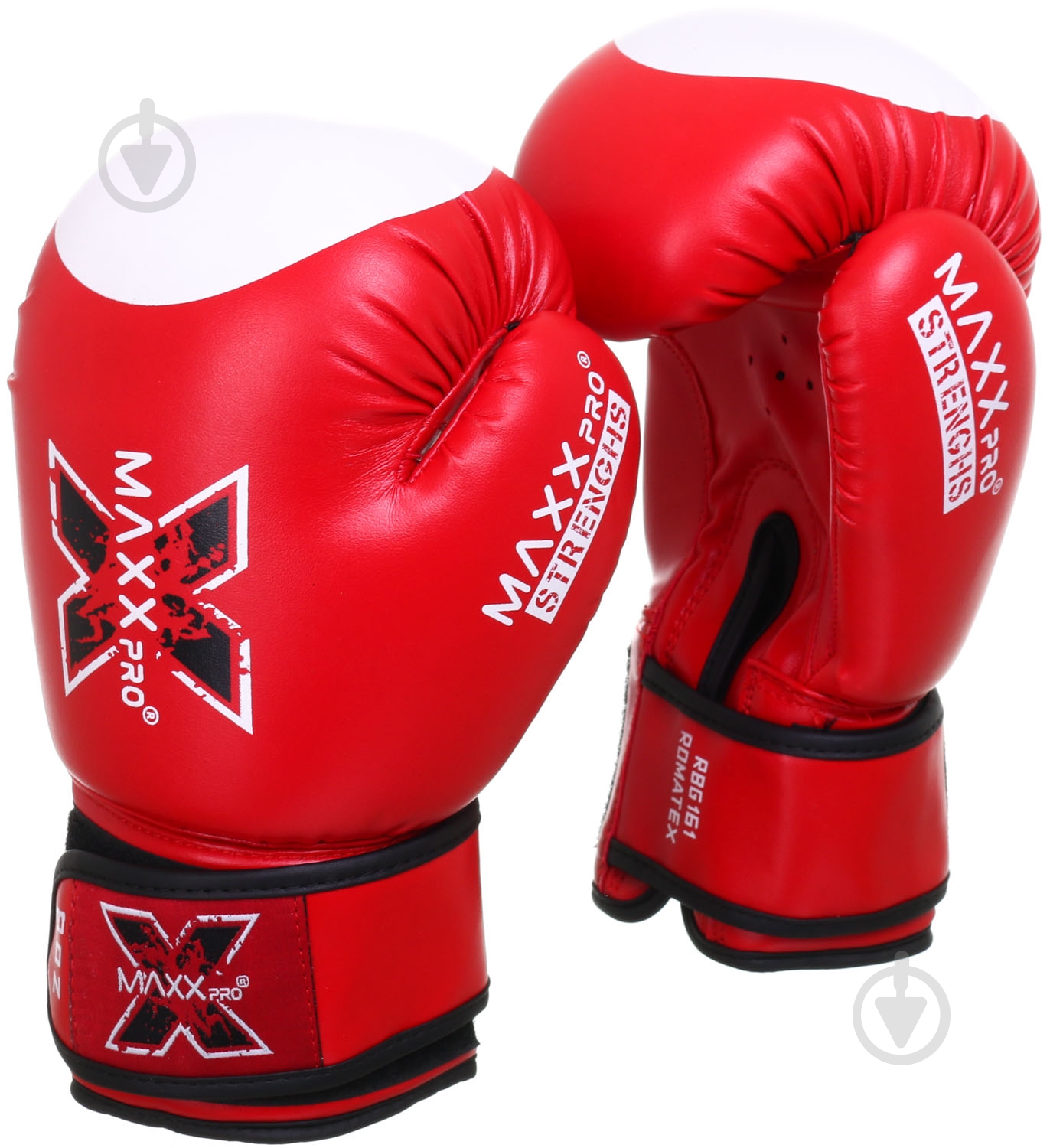 Боксерские перчатки MaxxPro AVG-616 8oz красный - фото 1 Боксерские перчатки MaxxPro AVG-616 8oz красный - фото 1