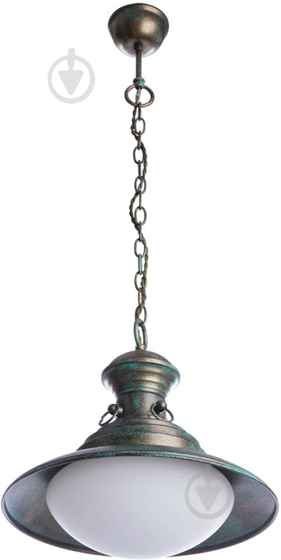 Підвіс Arte Lamp Ferrico A9256SP-1BG 1x60 Вт E27 стара мідь - фото 1
