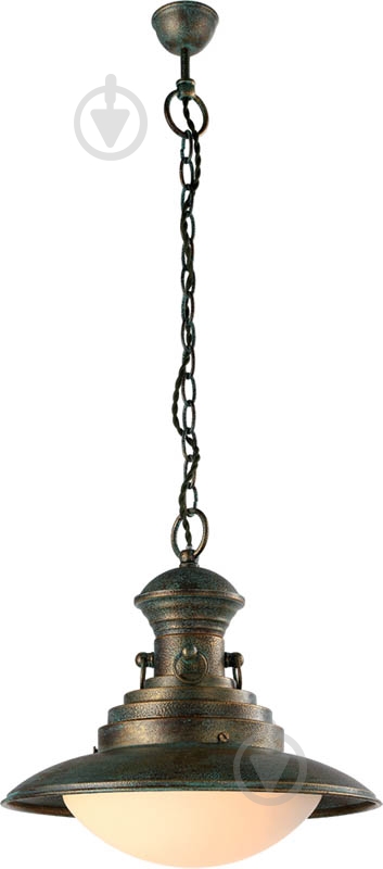 Підвіс Arte Lamp Ferrico A9256SP-1BG 1x60 Вт E27 стара мідь - фото 2