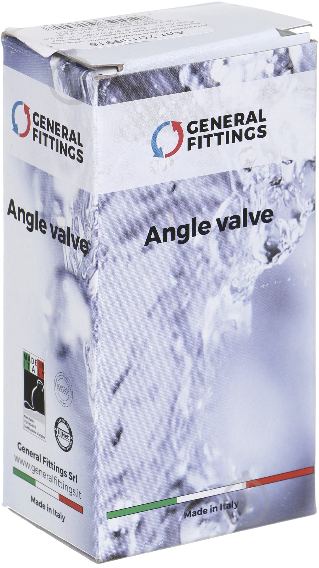 Кран General Fittings 1/2х3/8 (L-90) - фото 4 Кран General Fittings 1/2х3/8 (L-90) - фото 4
