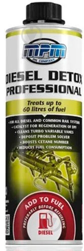 Присадка MPM Diesel Detox Professional 500 мл - фото 1