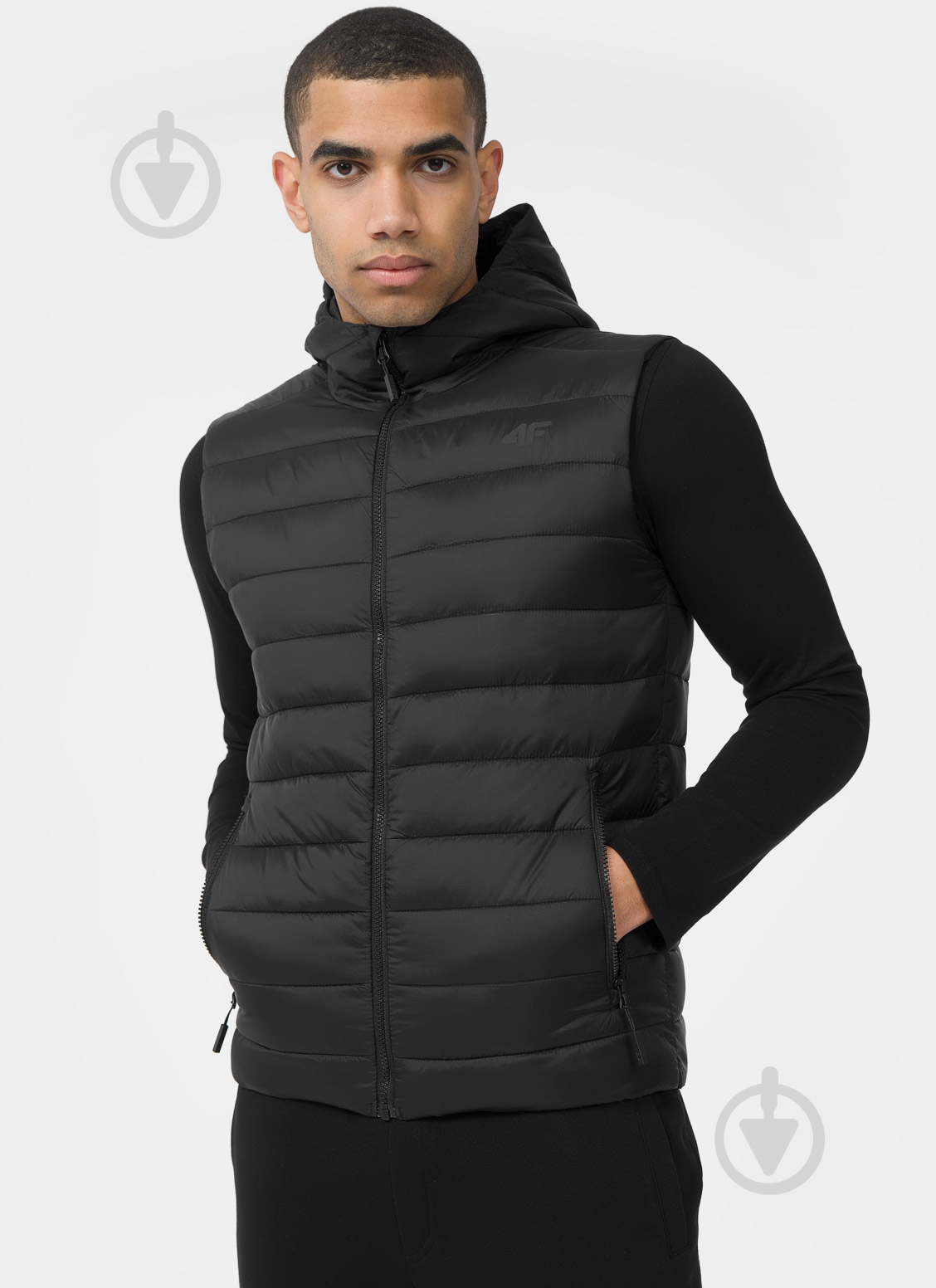 Жилет 4F VEST JACKET M017 4FSS23TVJAM017-20S р.2XL черный - фото 2 Жилет 4F VEST JACKET M017 4FSS23TVJAM017-20S р.2XL черный - фото 2