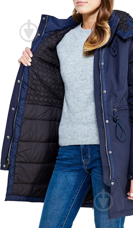 Куртка-парка жіноча зимова THE NORTH FACE W ZANECK PARKA T92TUPH2G р.M темно-синя - фото 5