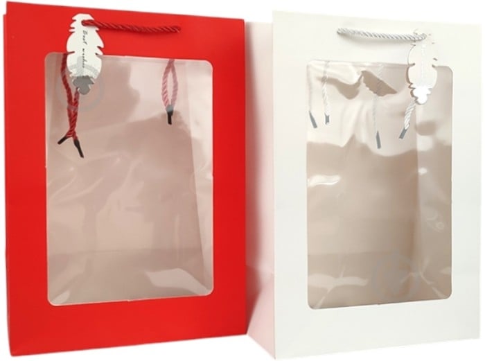 Пакет подарочный 25x35x15 см с окошком Гулівер Країна - фото 1