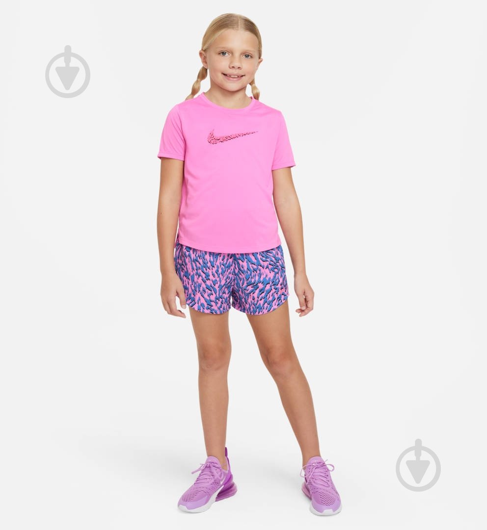 Футболка Nike G NK ONE SS TOP GX VNR FN9019-675 р.XL розовый - фото 5