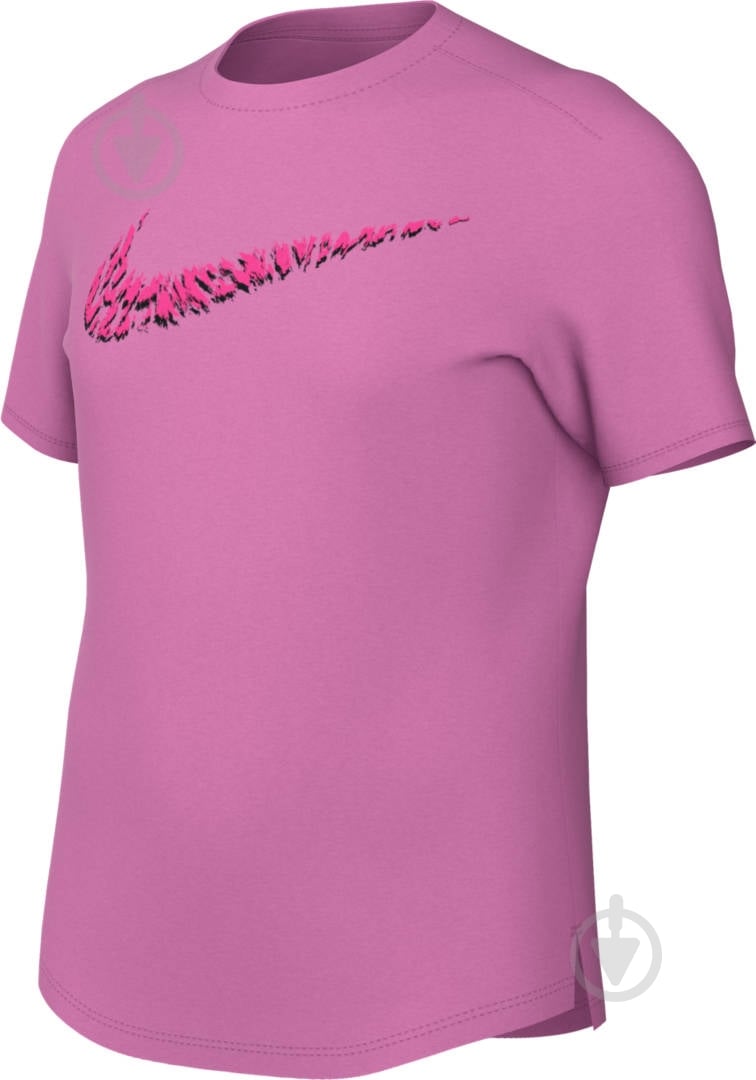 Футболка Nike G NK ONE SS TOP GX VNR FN9019-675 р.XL розовый - фото 6