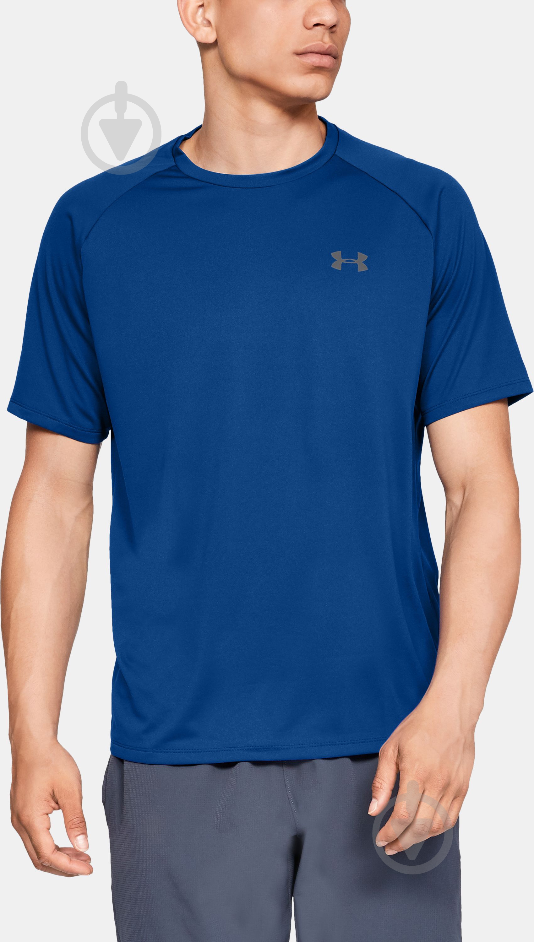 Футболка Under Armour UA Tech 2.0 SS Tee 1326413-400 р.M синій - фото 3