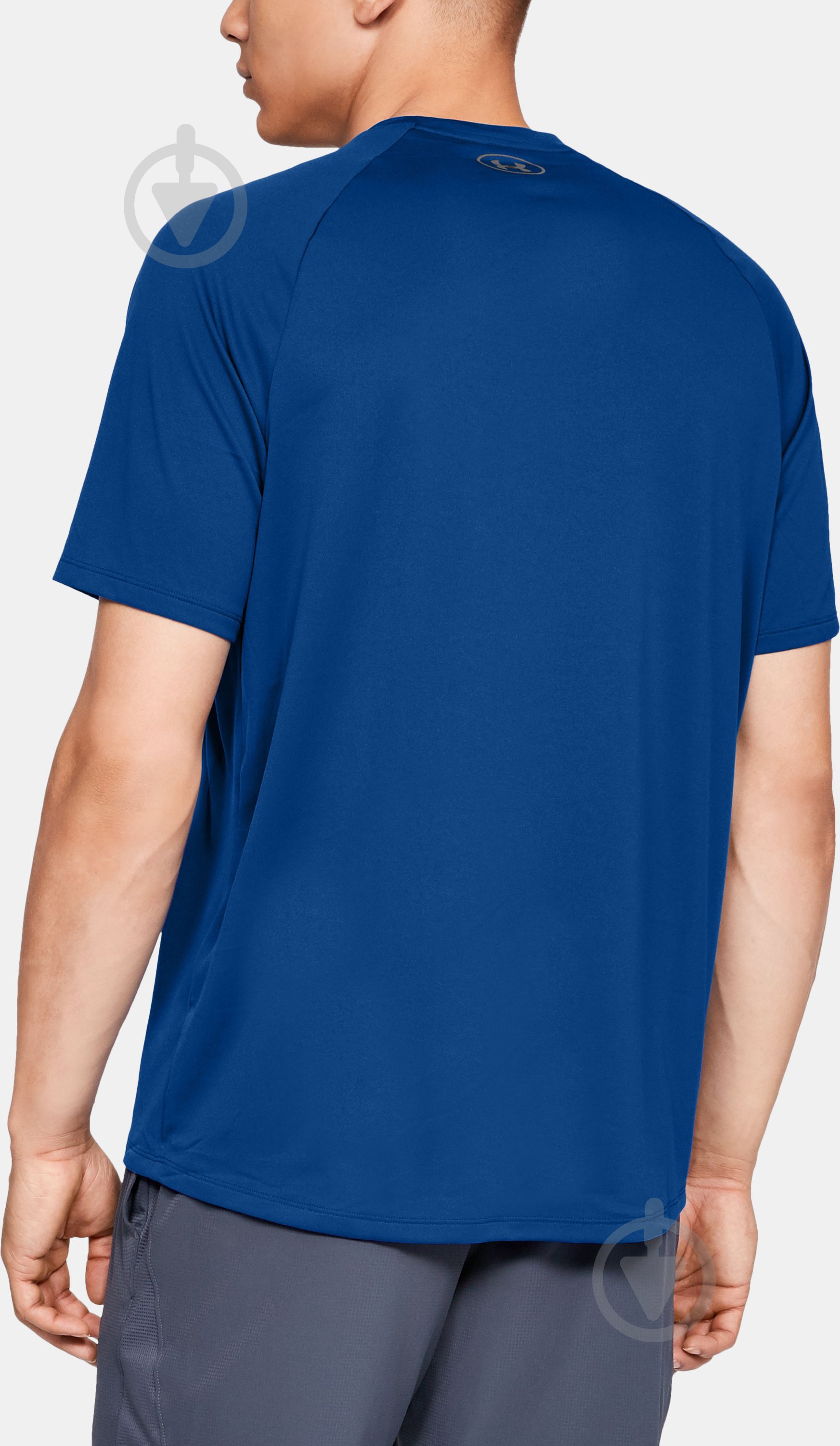 Футболка Under Armour UA Tech 2.0 SS Tee 1326413-400 р.M синій - фото 4