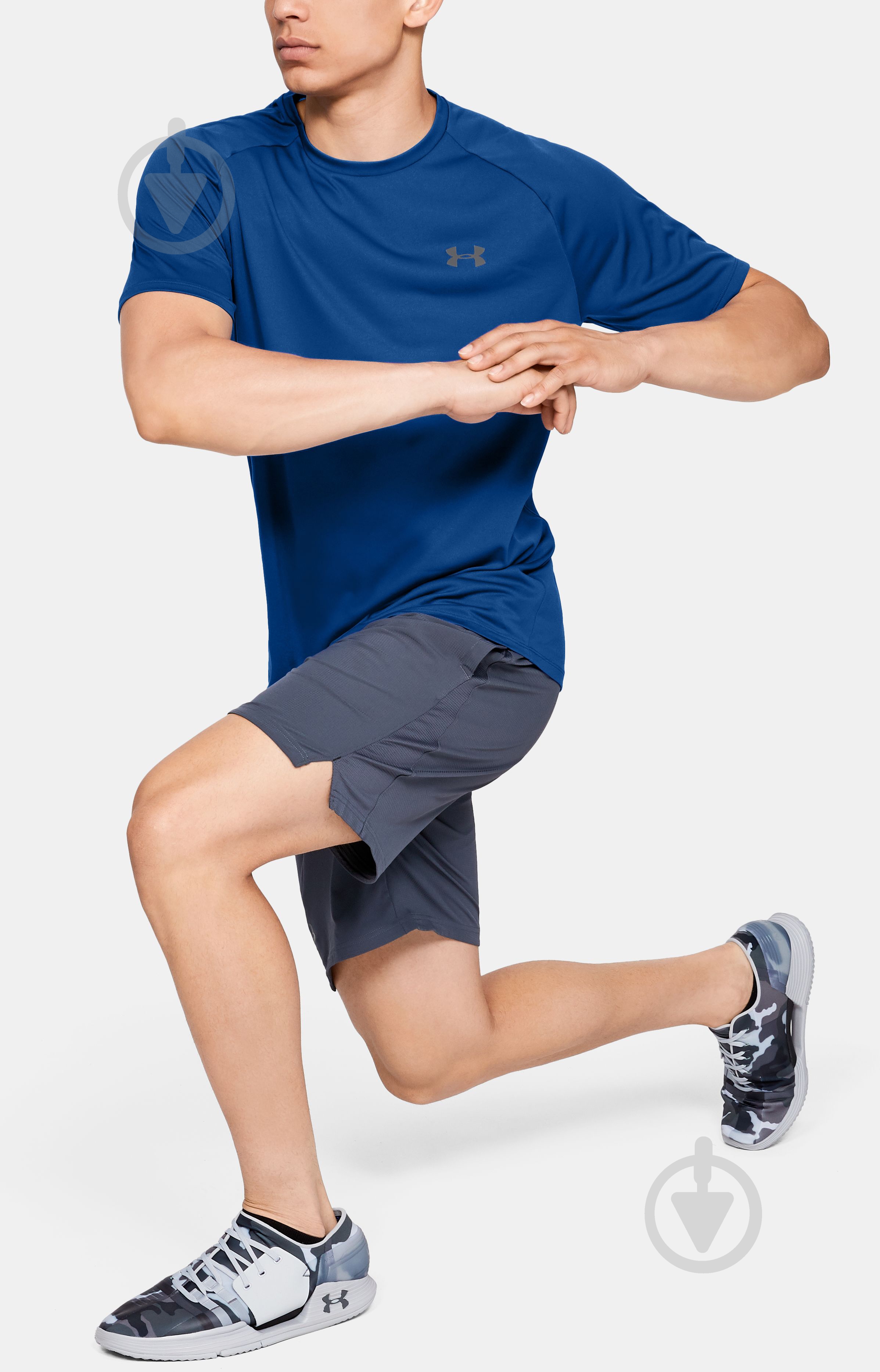 Футболка Under Armour UA Tech 2.0 SS Tee 1326413-400 р.M синій - фото 5