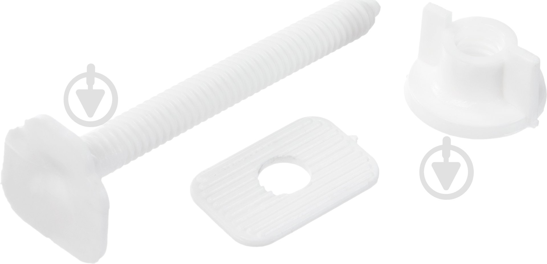 Крепление крышки к унитазу болт уплотненный - фото 1