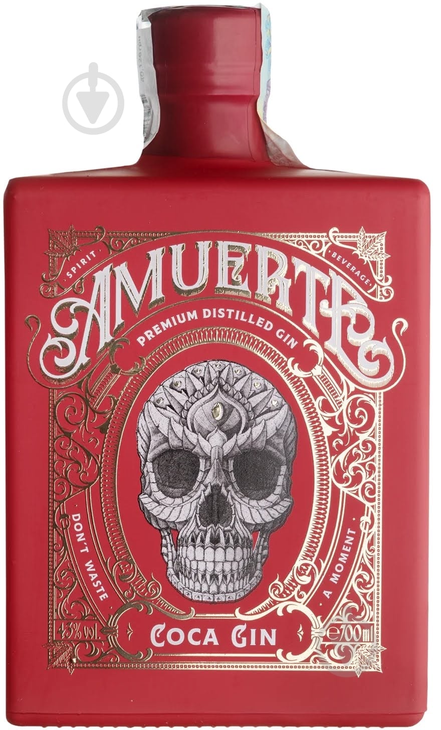 Джин Amuerte Coca Leaf Gin Red Edition 0,7 л - фото 1 Джин Amuerte Coca Leaf Gin Red Edition 0,7 л - фото 1