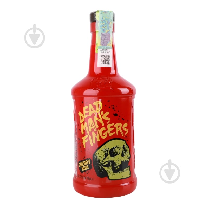 Ром Dead Man's Fingers Cherry Rum 37,5% 0,7 л - фото 1 Ром Dead Man's Fingers Cherry Rum 37,5% 0,7 л - фото 1