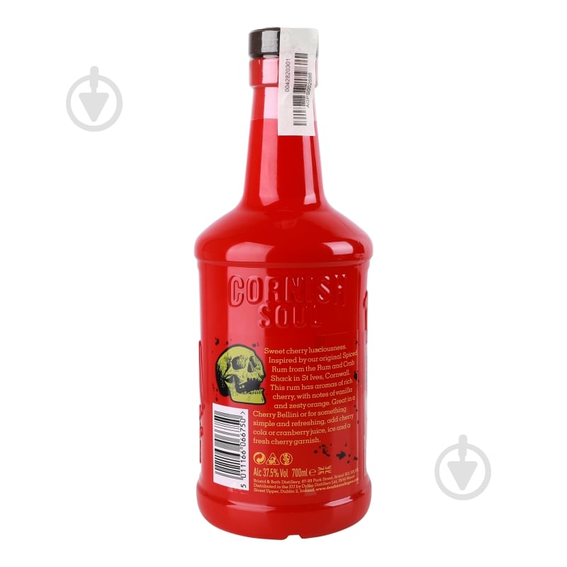 Ром Dead Man's Fingers Cherry Rum 37,5% 0,7 л - фото 5 Ром Dead Man's Fingers Cherry Rum 37,5% 0,7 л - фото 5