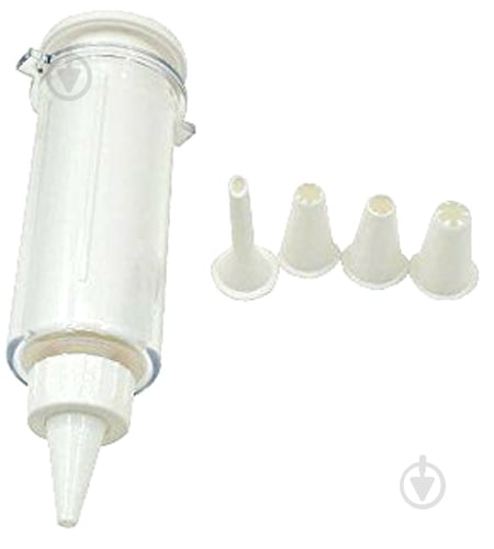 Шприц кондитерський Fackelmann 5 насадок - фото 2