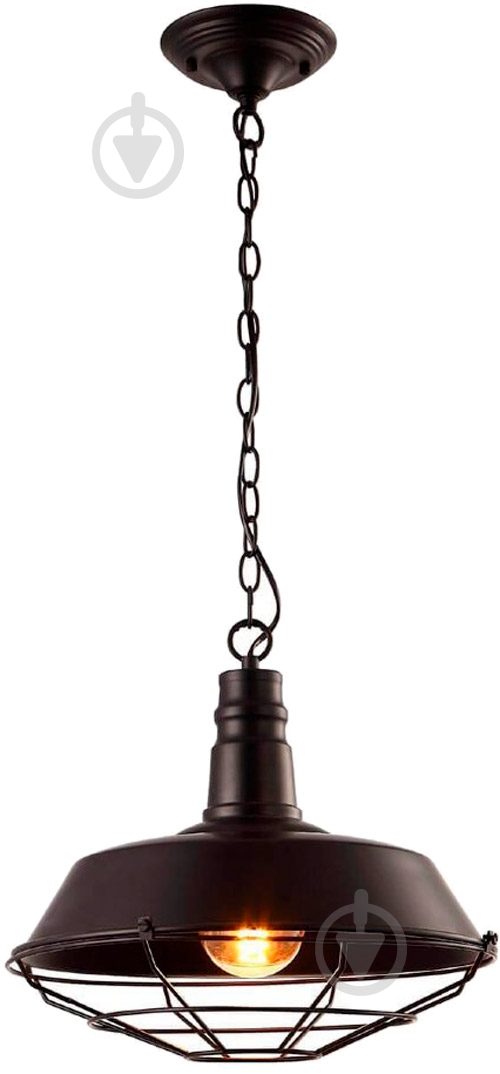 Подвес Arte Lamp A9183SP-1BK 1x60 Вт E27 черный - фото 1
