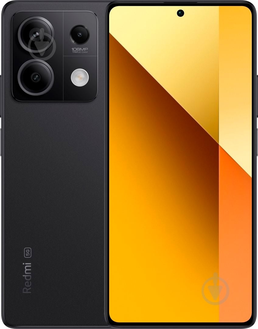 Смартфон Xiaomi Redmi Note 13 5G NFC 8/256GB graphite black (1020561) - фото 1