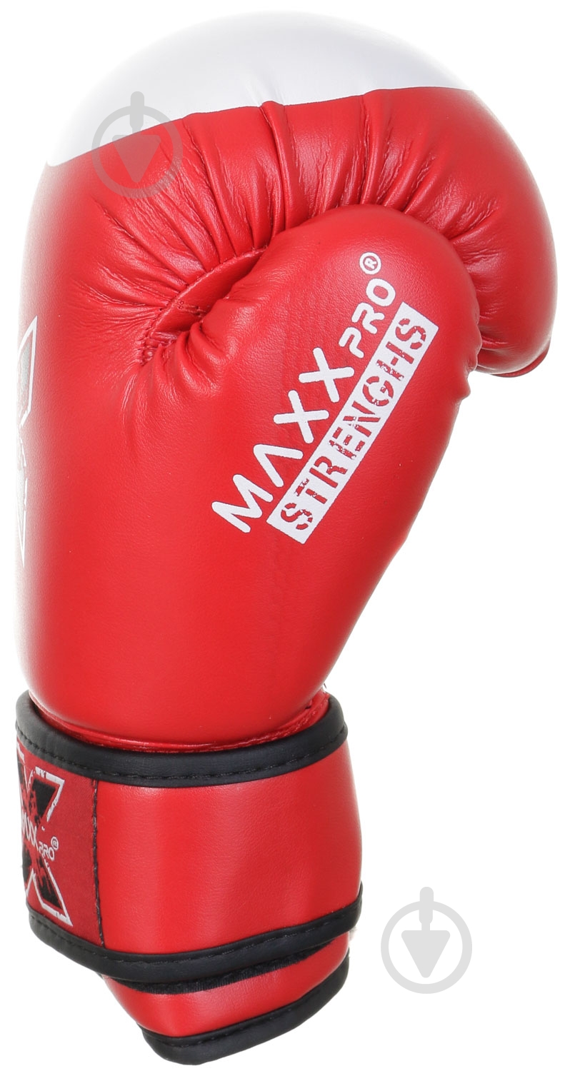 Боксерські рукавиці MaxxPro AVG-616 6oz червоний - фото 4