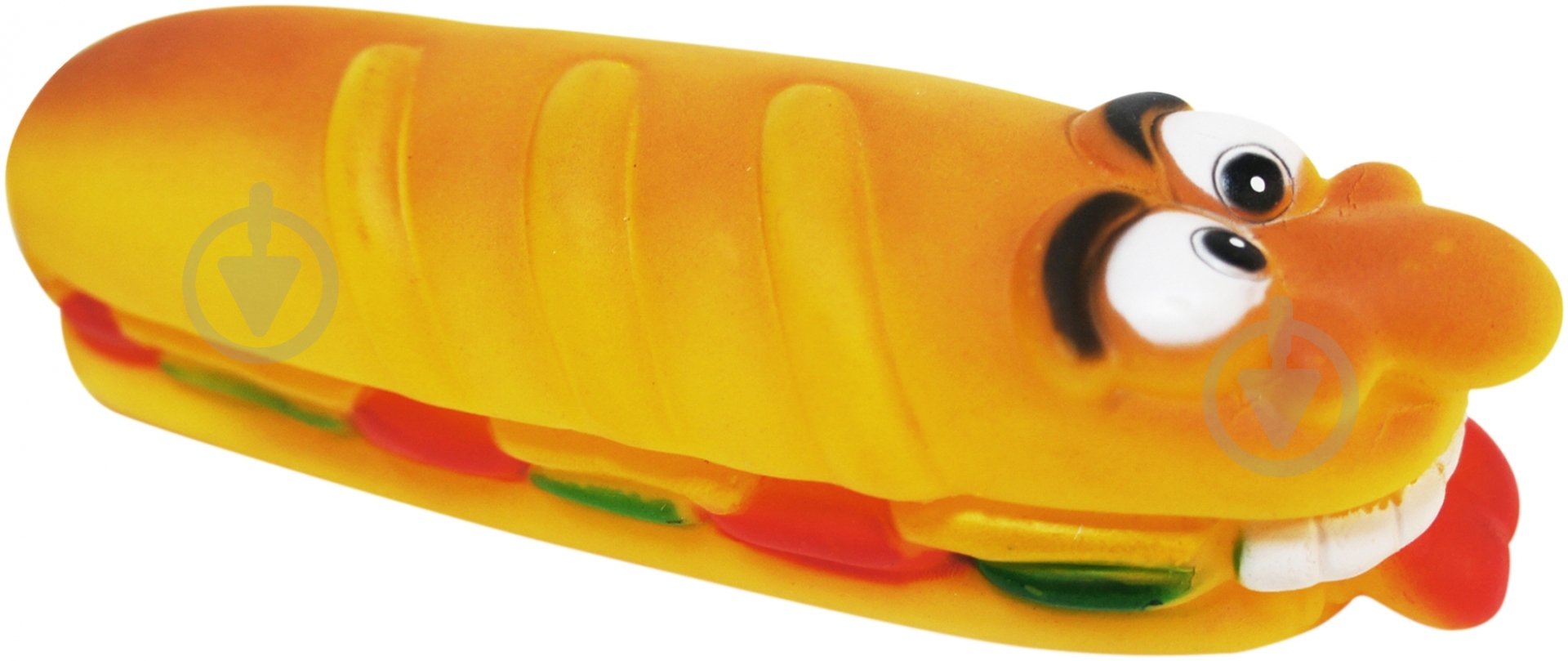 Игрушка для собак Topsi Сэндвич со звуком 19 см 1218 - фото 1 Игрушка для собак Topsi Сэндвич со звуком 19 см 1218 - фото 1