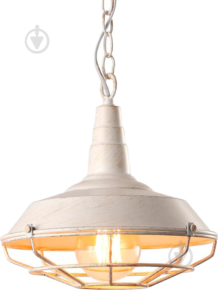 Підвіс Arte Lamp A9181SP-1WG 60 Вт E27 білий - фото 2