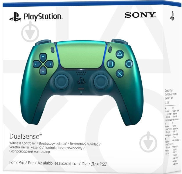 Геймпад беспроводной Sony DualSense PS5 Chroma Teal (1103021) green - фото 8