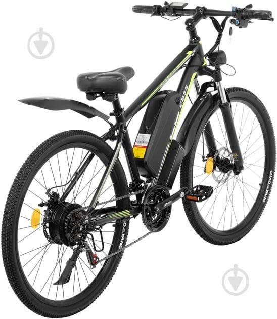 Электровелосипед 2E EB35 27,5″ зелено-черный - фото 5