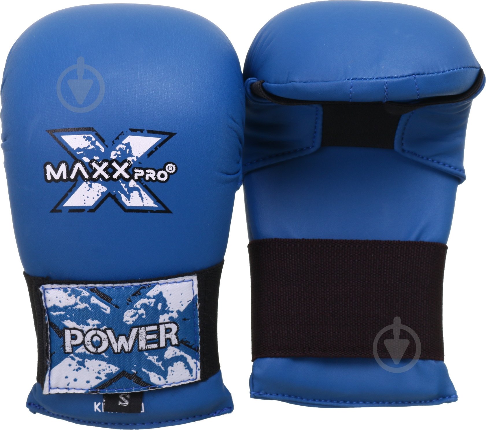 Перчатки для карате MaxxPro KMR-620 р. S синий - фото 1