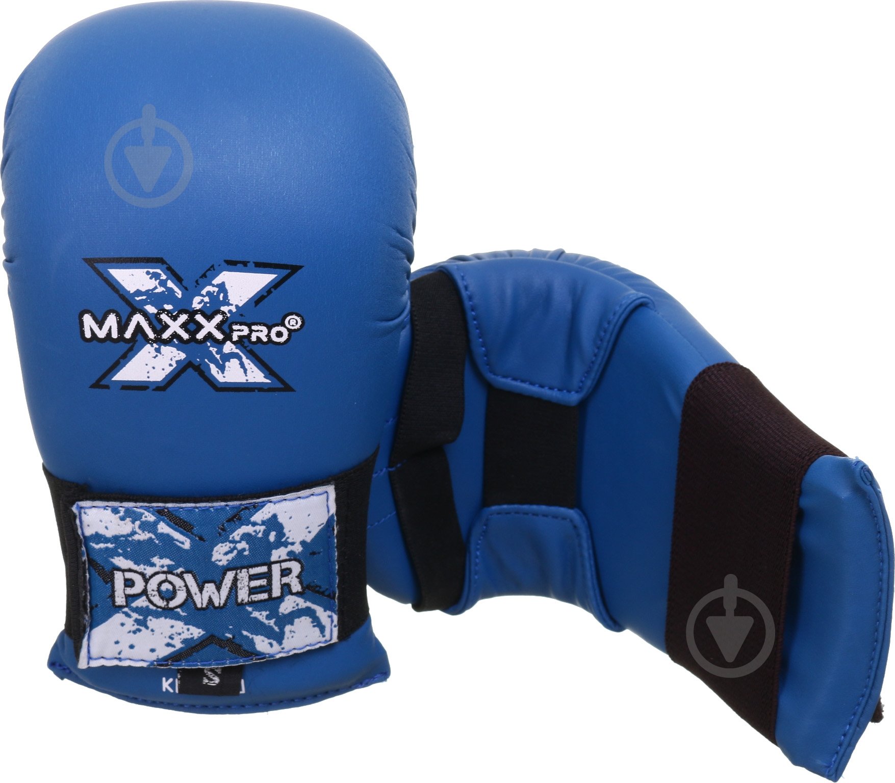 Перчатки для карате MaxxPro KMR-620 р. S синий - фото 2