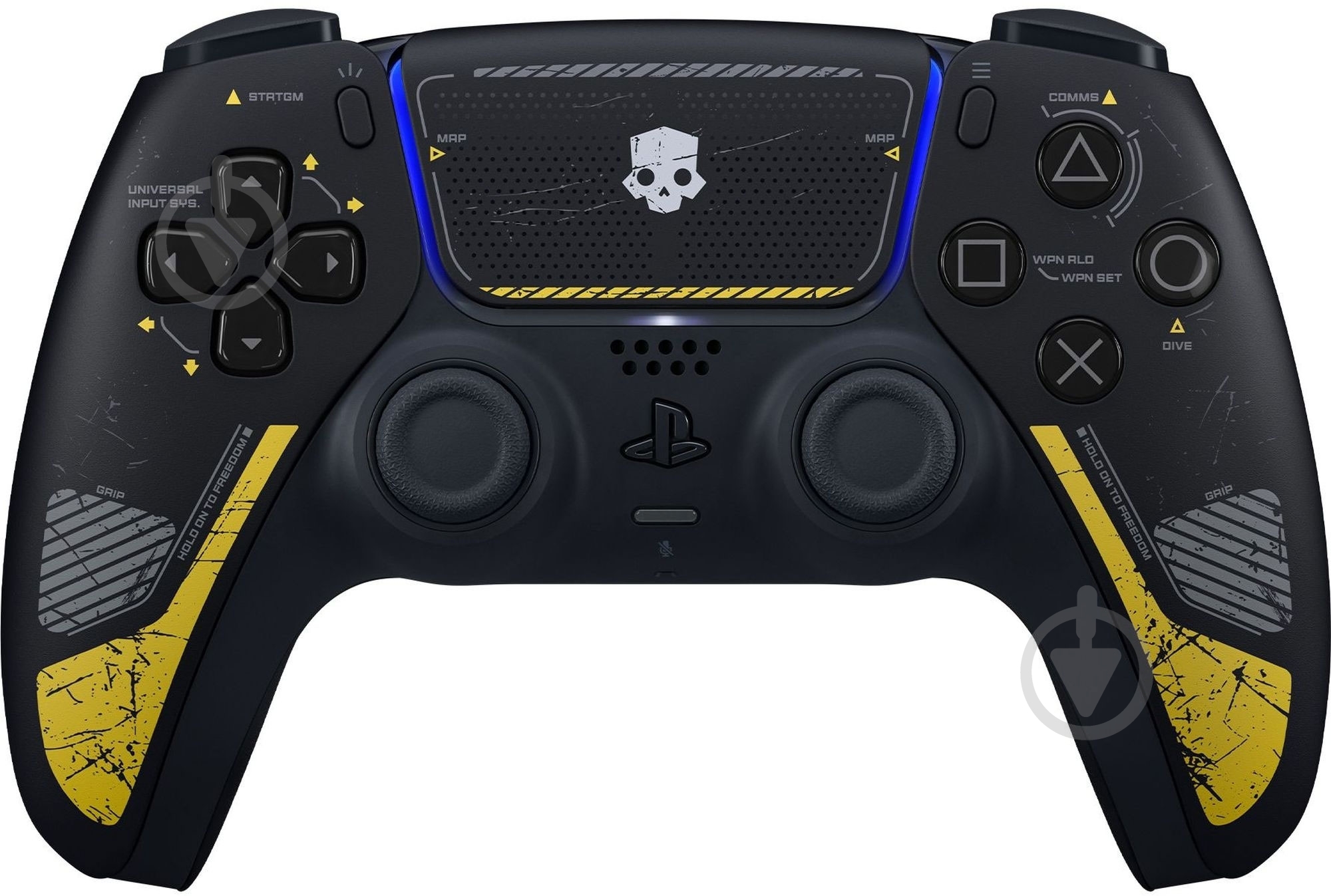 Геймпад беспроводной Sony DualSense PS5 HELLDIVERS 2 Limited Edition (1127878) black - фото 1