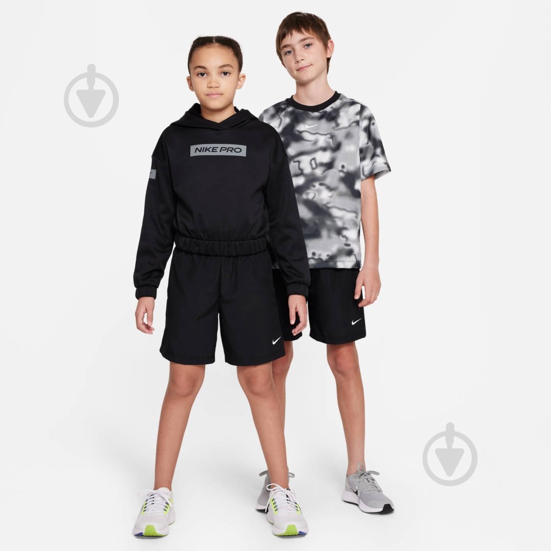 Шорты Nike B NK DF MULTI WVN SHORT DX5382-010 р. L черный - фото 1