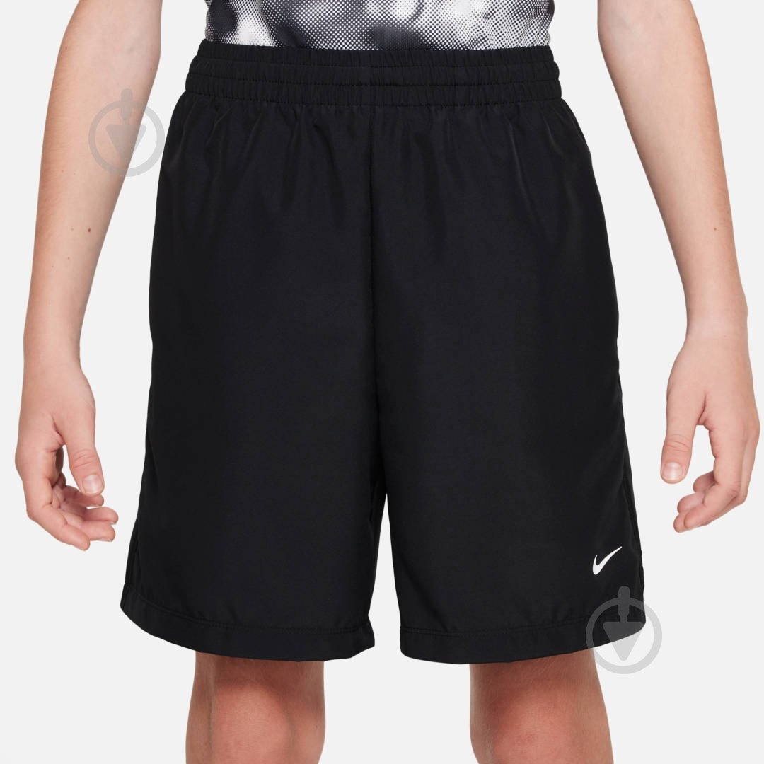 Шорты Nike B NK DF MULTI WVN SHORT DX5382-010 р. L черный - фото 2