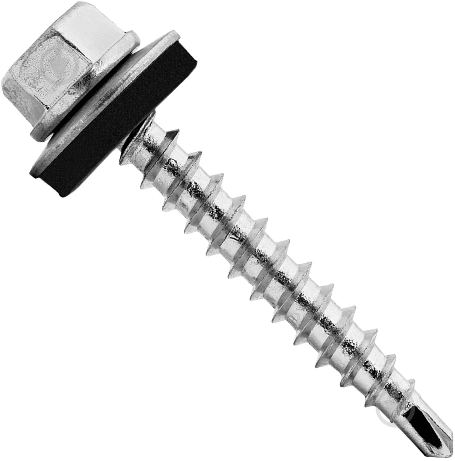 Саморез кровельный по дереву 4,8x35 мм 250 шт цинк RAL Zn - фото 1