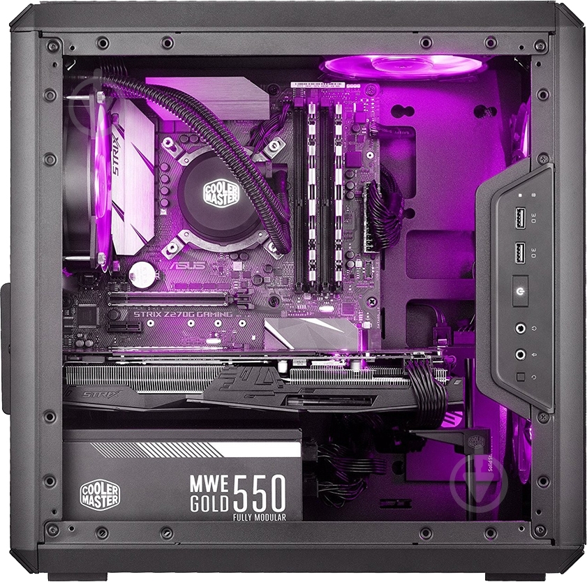 Корпус Cooler Master MasterBox Q300L (MCB-Q300L-KANN-S00) - фото 4