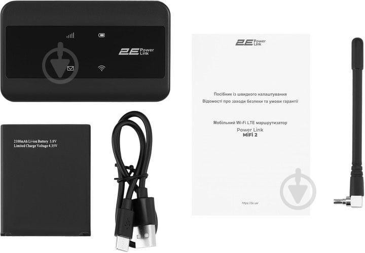 Мобільний 4G Wi-Fi-маршрутизатор 2E PowerLink MiFi 2 (694743655346) - фото 11