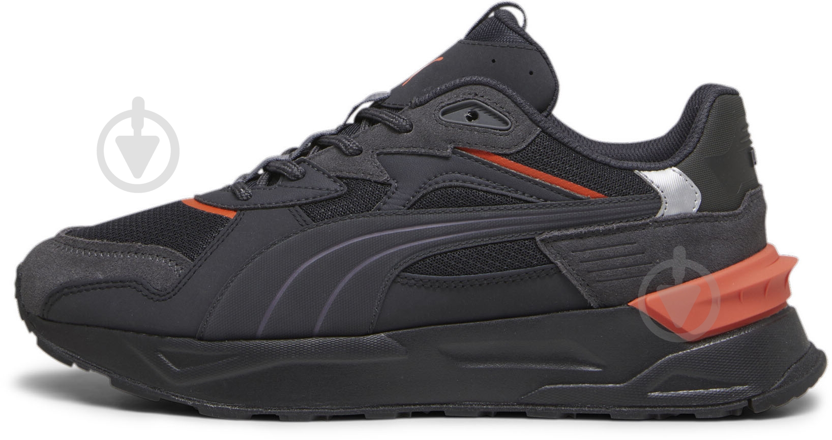 Кроссовки мужские демисезонные Puma MIRAGE SPORT ASPHALT 38897806 р.41 черные - фото 1