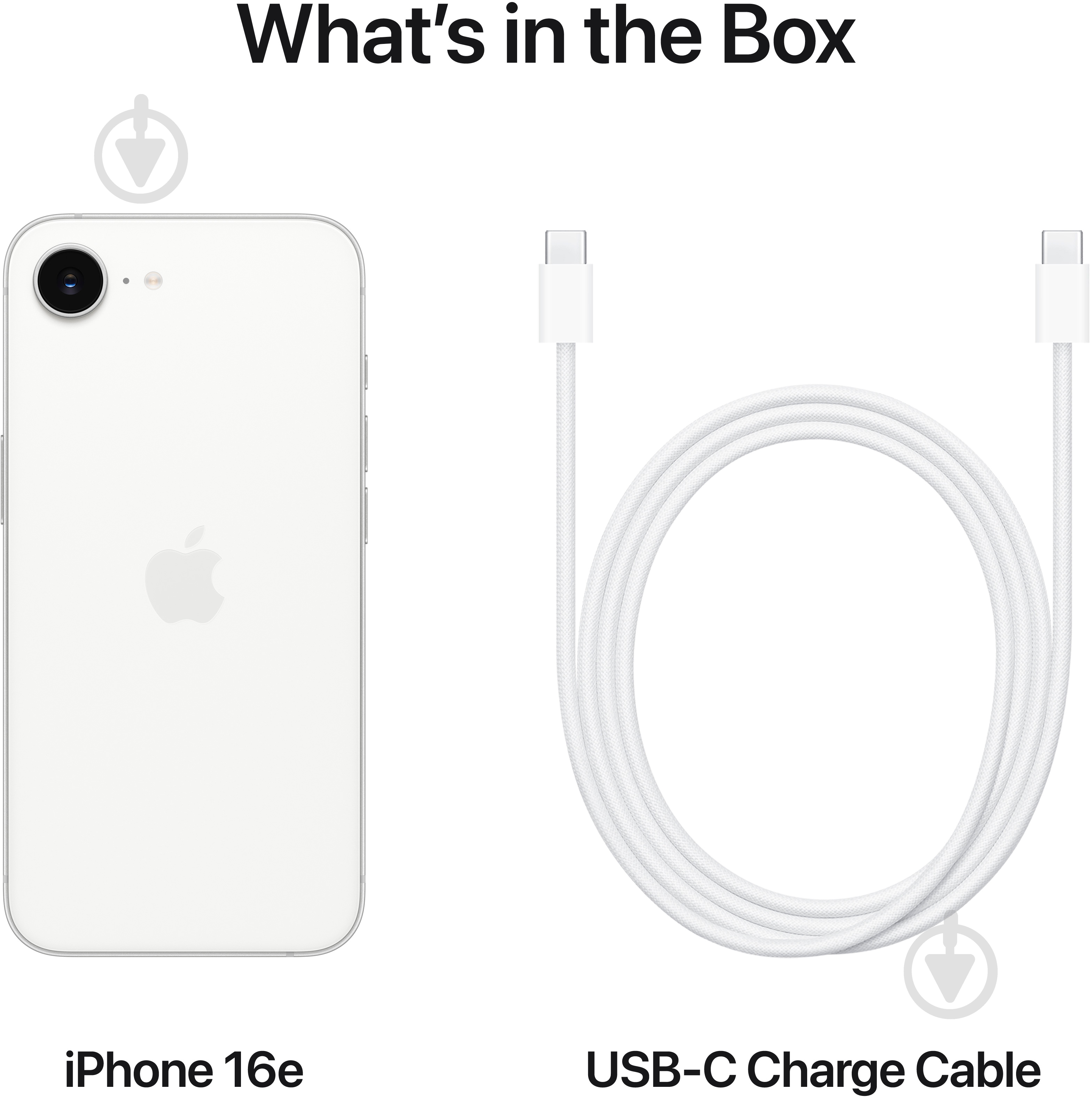 Смартфон Apple iPhone 16e 256GB white (MD1W4SX/A) - фото 6