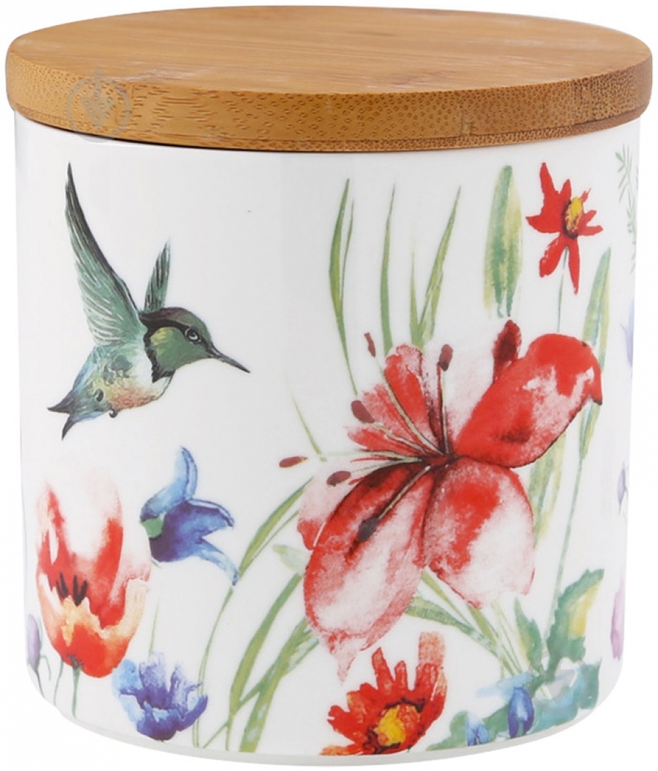 Банка для сыпучих Krauff Colibri 1000 мл 21-244-046 - фото 1