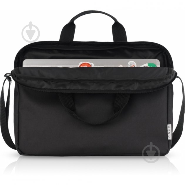 Сумка для ноутбука Vinga 15.6" black (NB111BK) - фото 6 Сумка для ноутбука Vinga 15.6" black (NB111BK) - фото 6