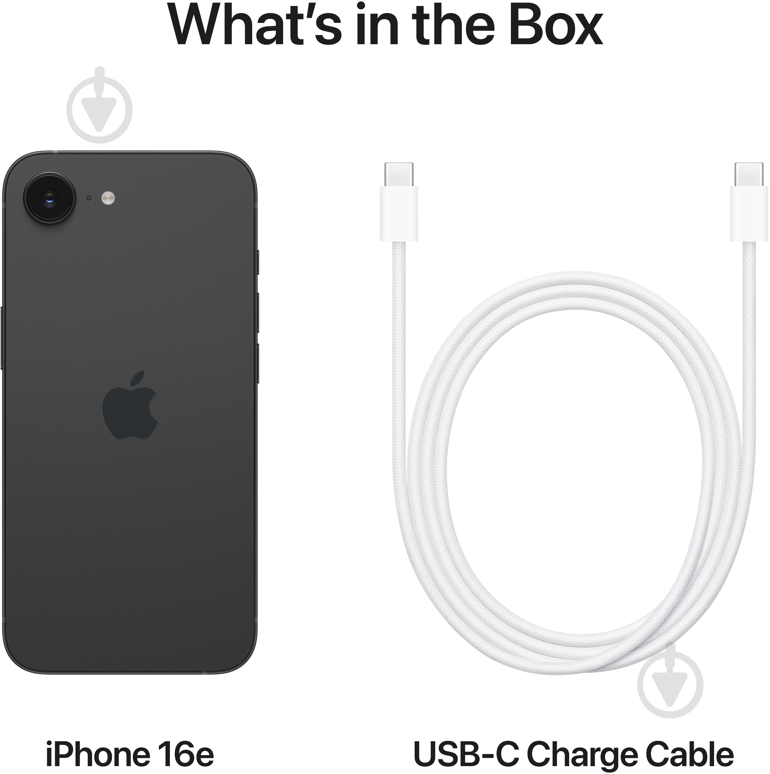 Смартфон Apple iPhone 16e 512GB black (MD1X4SX/A) - фото 8