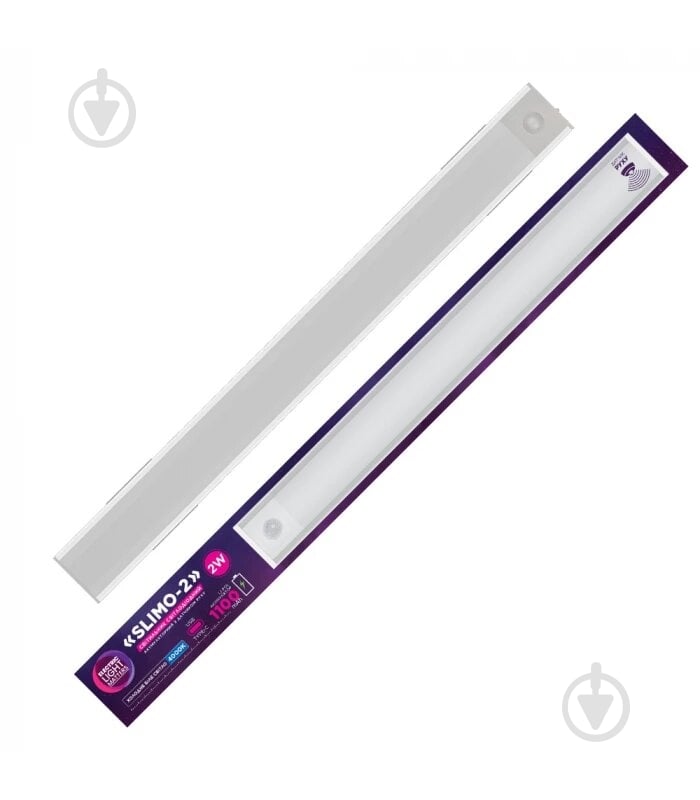 Світильник лінійний ELM LED Slimo з акумулятором і датчиком руху (2 режими роботи) 2 Вт 4000 К денний 26-0126 - фото 1 Світильник лінійний ELM LED Slimo з акумулятором і датчиком руху (2 режими роботи) 2 Вт 4000 К денний 26-0126 - фото 1