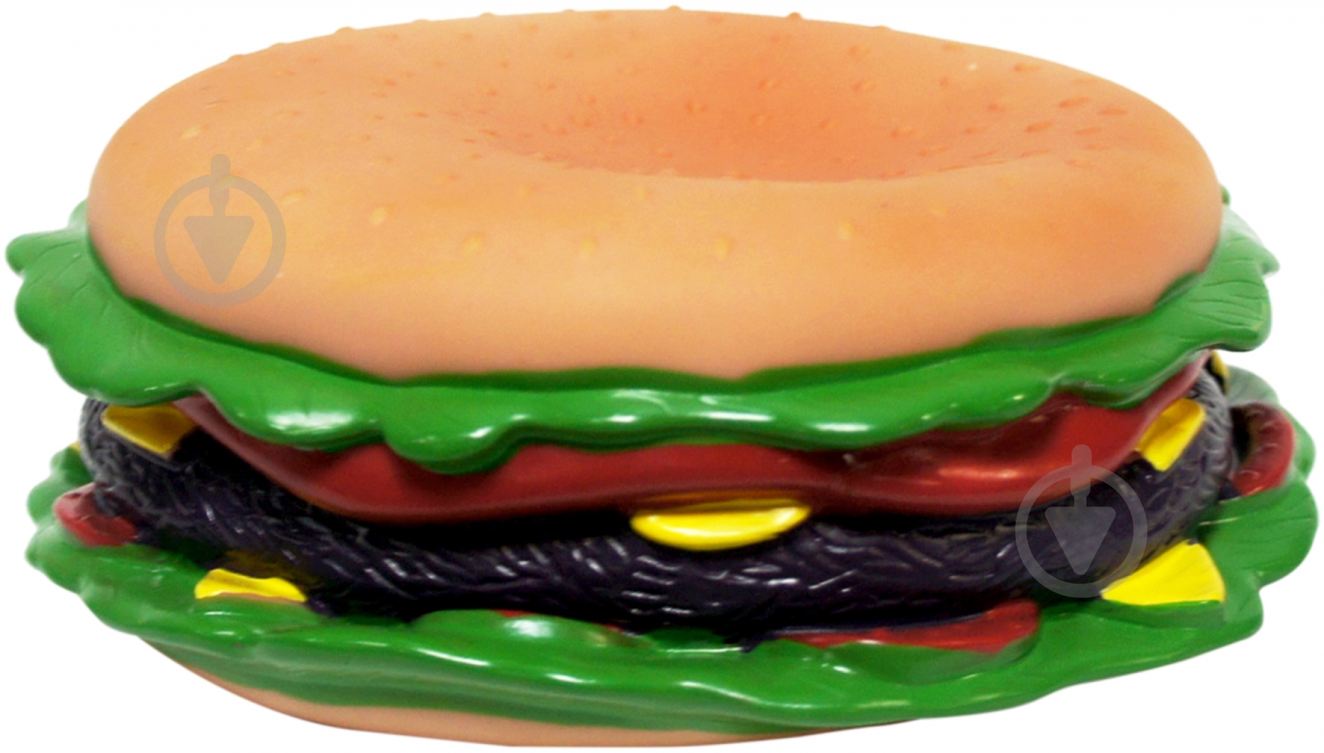 Игрушка для собак Topsi Гамбургер со звуком 16 см - фото 1
