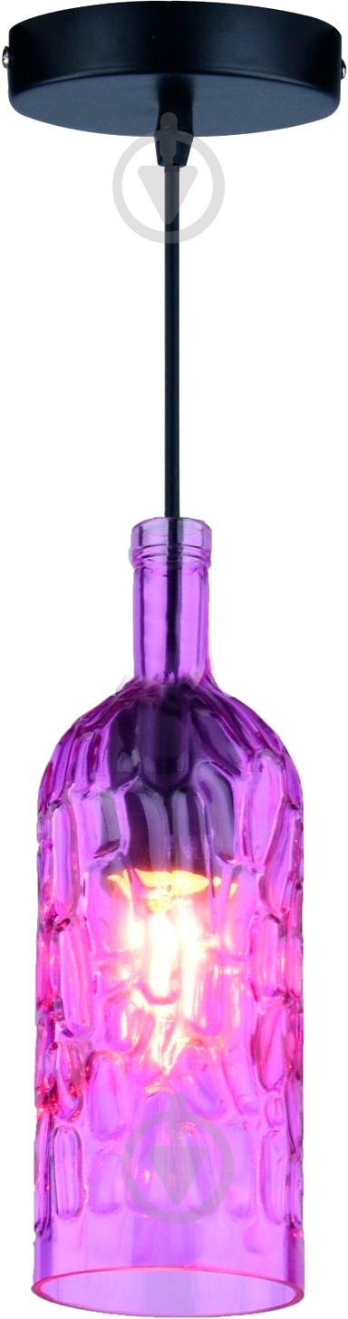 Подвес Arte Lamp 1x40 Вт E14 фиолетовый - фото 1 Подвес Arte Lamp 1x40 Вт E14 фиолетовый - фото 1