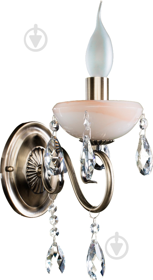 Бра Arte Lamp 1x40 Вт E14 античная бронза - фото 1 Бра Arte Lamp 1x40 Вт E14 античная бронза - фото 1