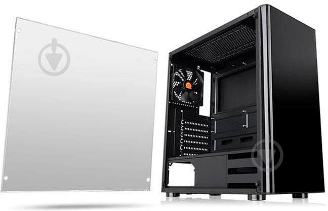 Корпус Thermaltake V200 Tempered Glass Edition Black - фото 3